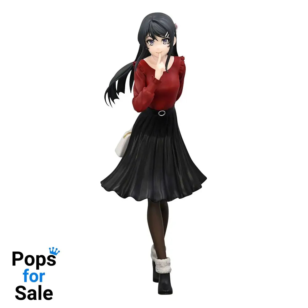 Rascal Does Not Dream of Bunny Girl Senpai Trio-Try-iT PVC Statue Mai Sakurajima Winter Outfit Ver. 21 cm Statues