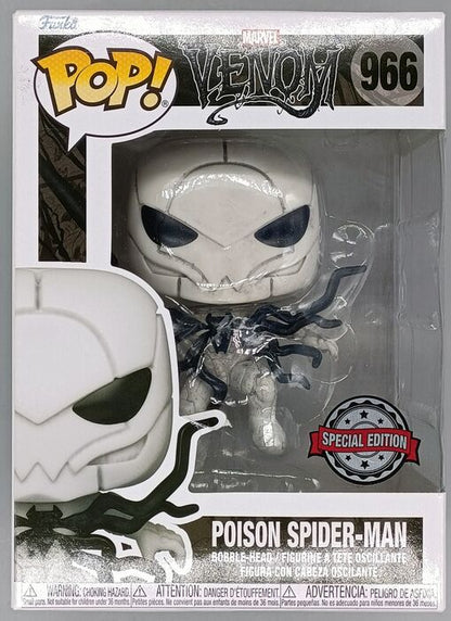 966 Poison Spider-Man - Marvel Venom - Box Damaged Funko POP