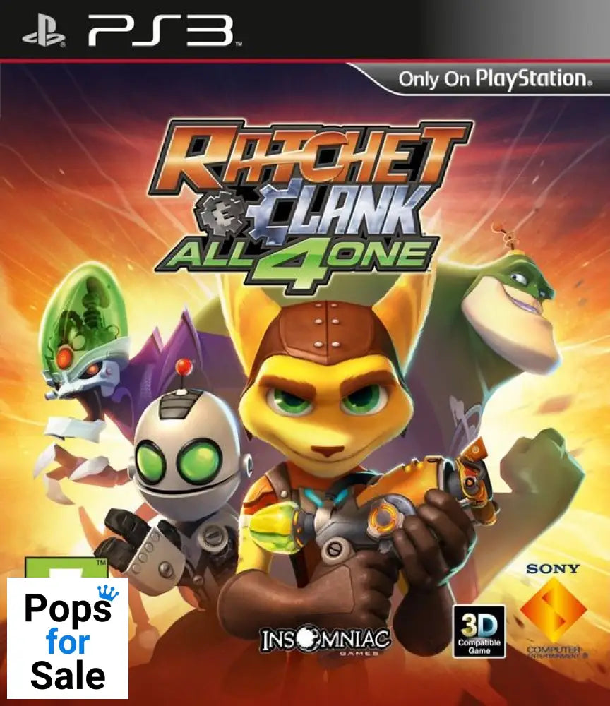 Ratchet and Clank: All for One for Playstation 3 (PS3)