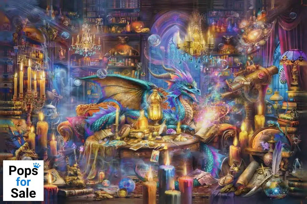 Ravensburger Jigsaw Puzzle Dragon's Library (3000 pieces)