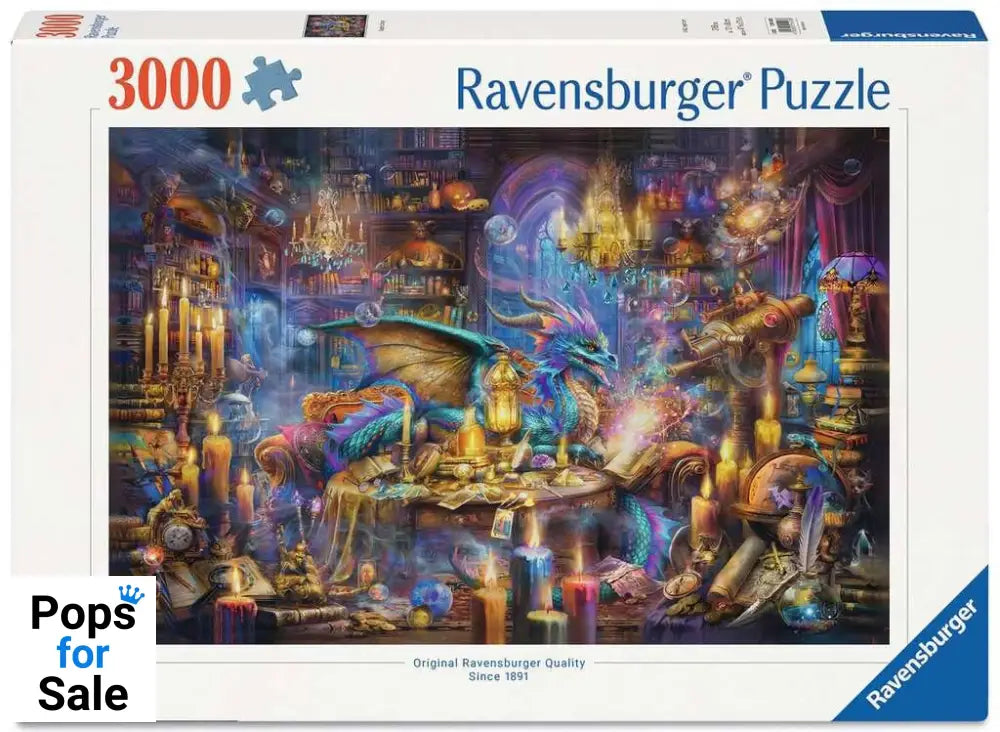 Ravensburger Jigsaw Puzzle Dragon’s Library (3000 pieces) Puzzles