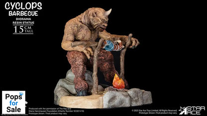 Ray Harryhausen Diorama 1/8 Cyclops Barbecue Scene 17 cm Statues