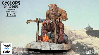 Ray Harryhausen Diorama 1/8 Cyclops Barbecue Scene 17 cm Statues