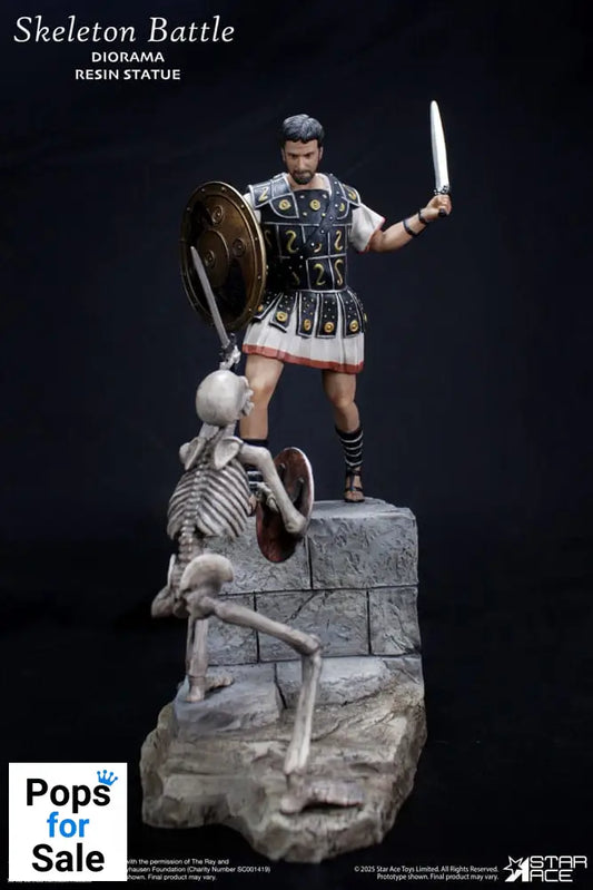 Ray Harryhausen Diorama 1/8 Skeleton Battle Scene 30 cm