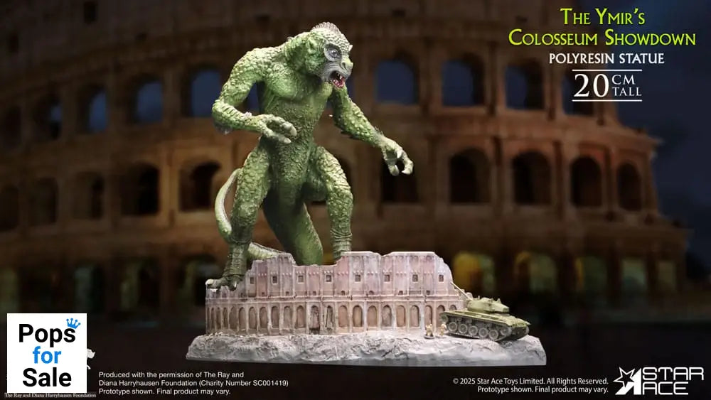 Ray Harryhausen Diorama 1/8 The Ymir’s Colosseum Showdown 20 cm Statues