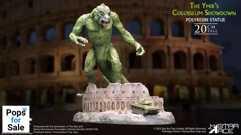 Ray Harryhausen Diorama 1/8 The Ymir's Colosseum Showdown 20 cm