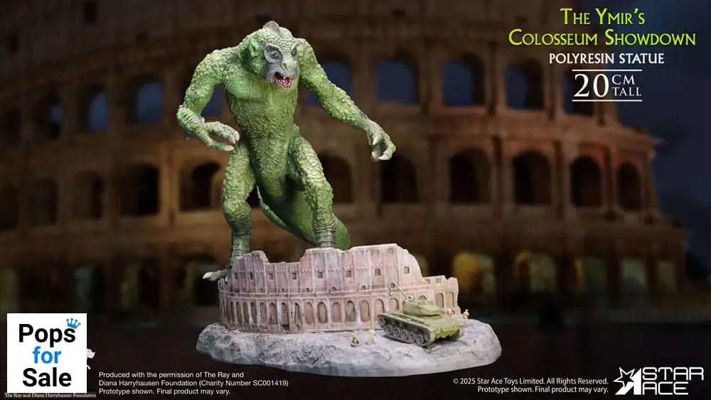 Ray Harryhausen Diorama 1/8 The Ymir's Colosseum Showdown 20 cm