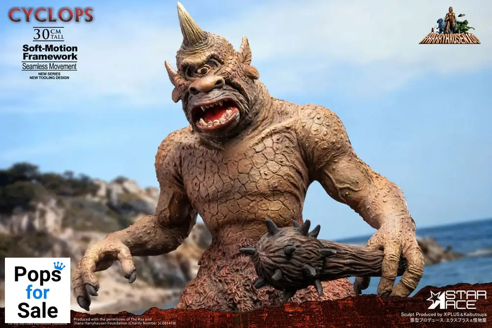 Ray Harryhausen Soft-Motion Series Statue Cyclops 30 cm