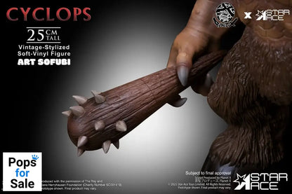 Ray Harryhausen Soft Vinyl Statue Cyclops (Vintage-Style) 25 cm