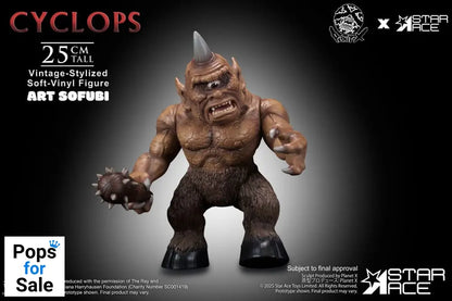 Ray Harryhausen Soft Vinyl Statue Cyclops (Vintage-Style) 25 cm