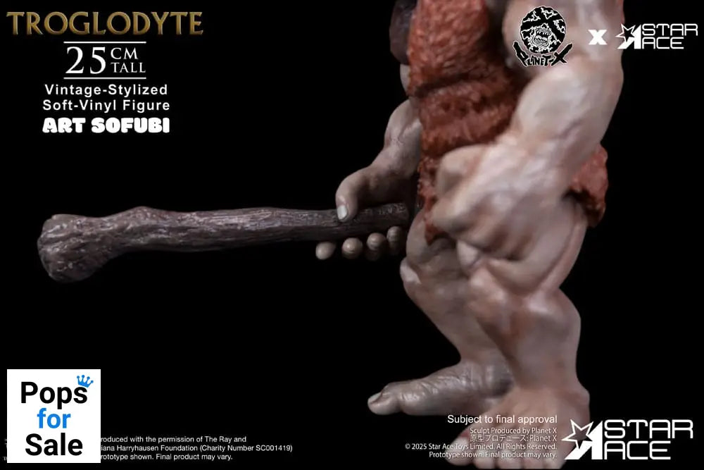 Ray Harryhausen Soft Vinyl Statue Troglodyte (Vintage-Style) 25 cm