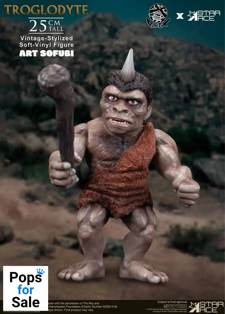 Ray Harryhausen Soft Vinyl Statue Troglodyte (Vintage-Style) 25 cm
