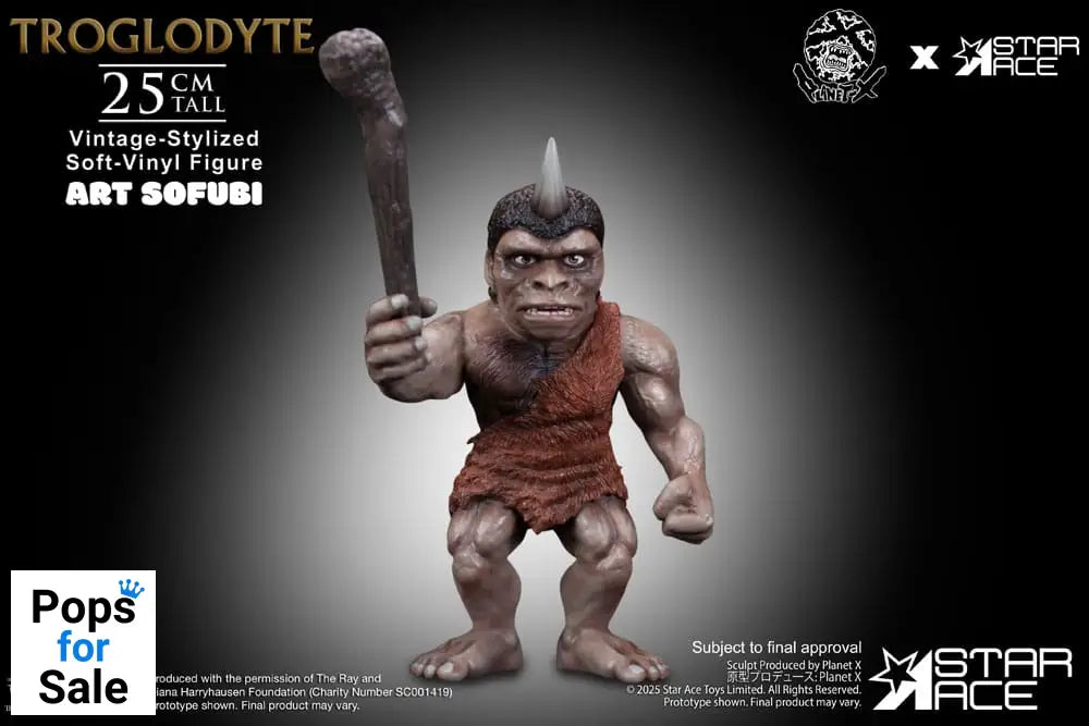 Ray Harryhausen Soft Vinyl Statue Troglodyte (Vintage-Style) 25 cm