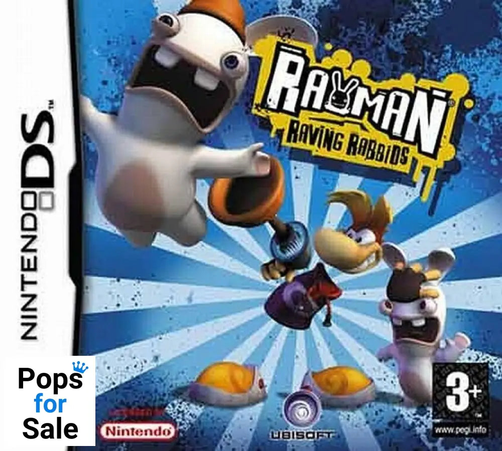 Rayman Raving Rabbids for Nintendo DS/3DS