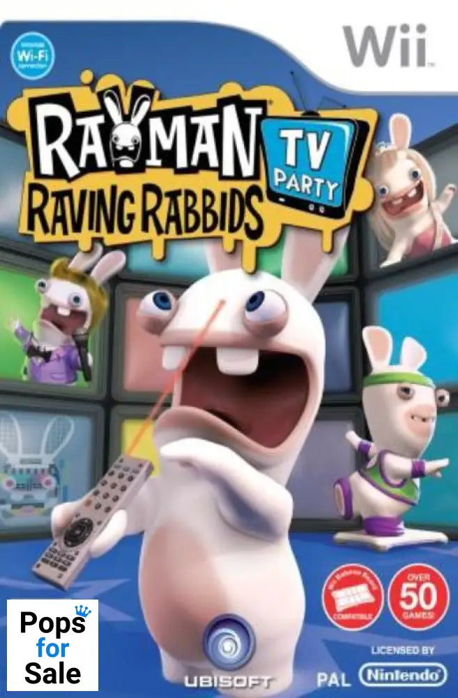 Rayman Raving Rabbids TV Party for Nintendo Wii/Wii-U