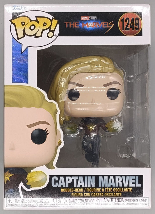 1249 Captain Marvel - Marvel - The Marvels - Funko POP - Box Damaged