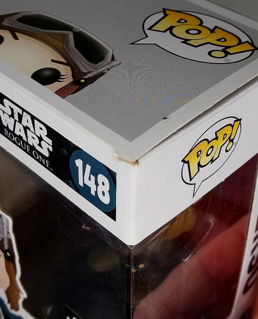 #148 Jyn Erso (Mountain Gear) Star Wars Smugglers Bounty Box Damaged Funko POP