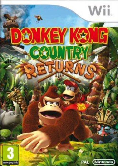 Donkey Kong Country Returns for Nintendo Wii/Wii-U