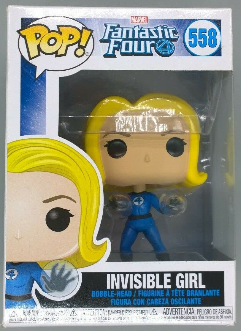 558 Invisible Girl - Marvel Fantastic Four - Funko POP