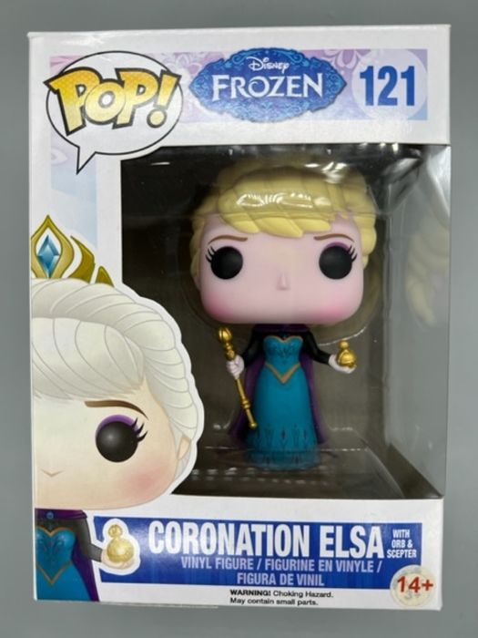 #121 Coronation Elsa (w/ Orb & Scepter) - Disney Frozen Funko POP