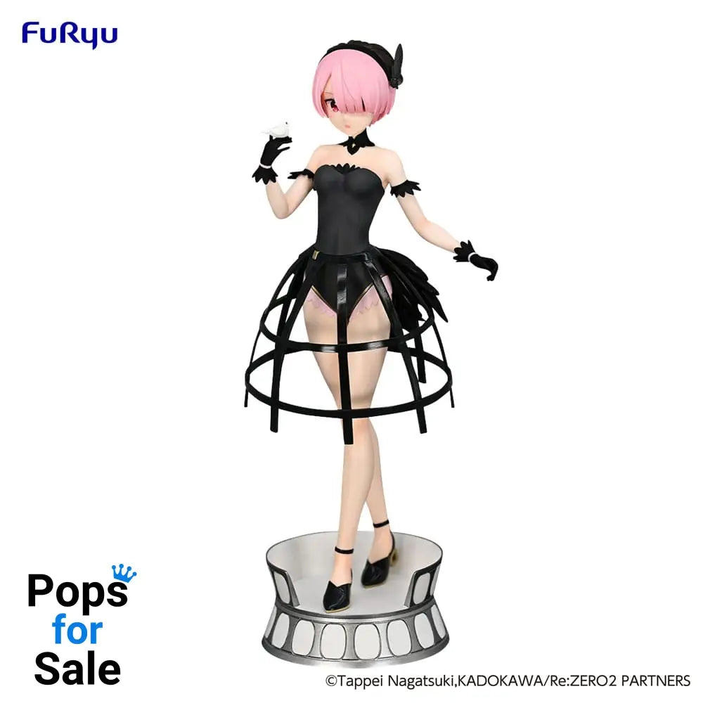 Re: Zero Exceed Creative PVC Statue Ram Cage Dress 22 cm Statues