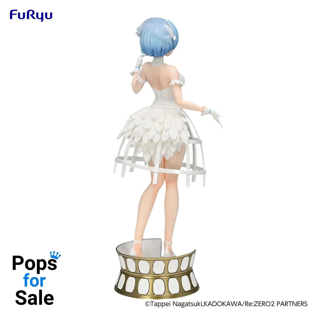 Re: Zero Exceed Creative PVC Statue Rem Cage Dress 22 cm