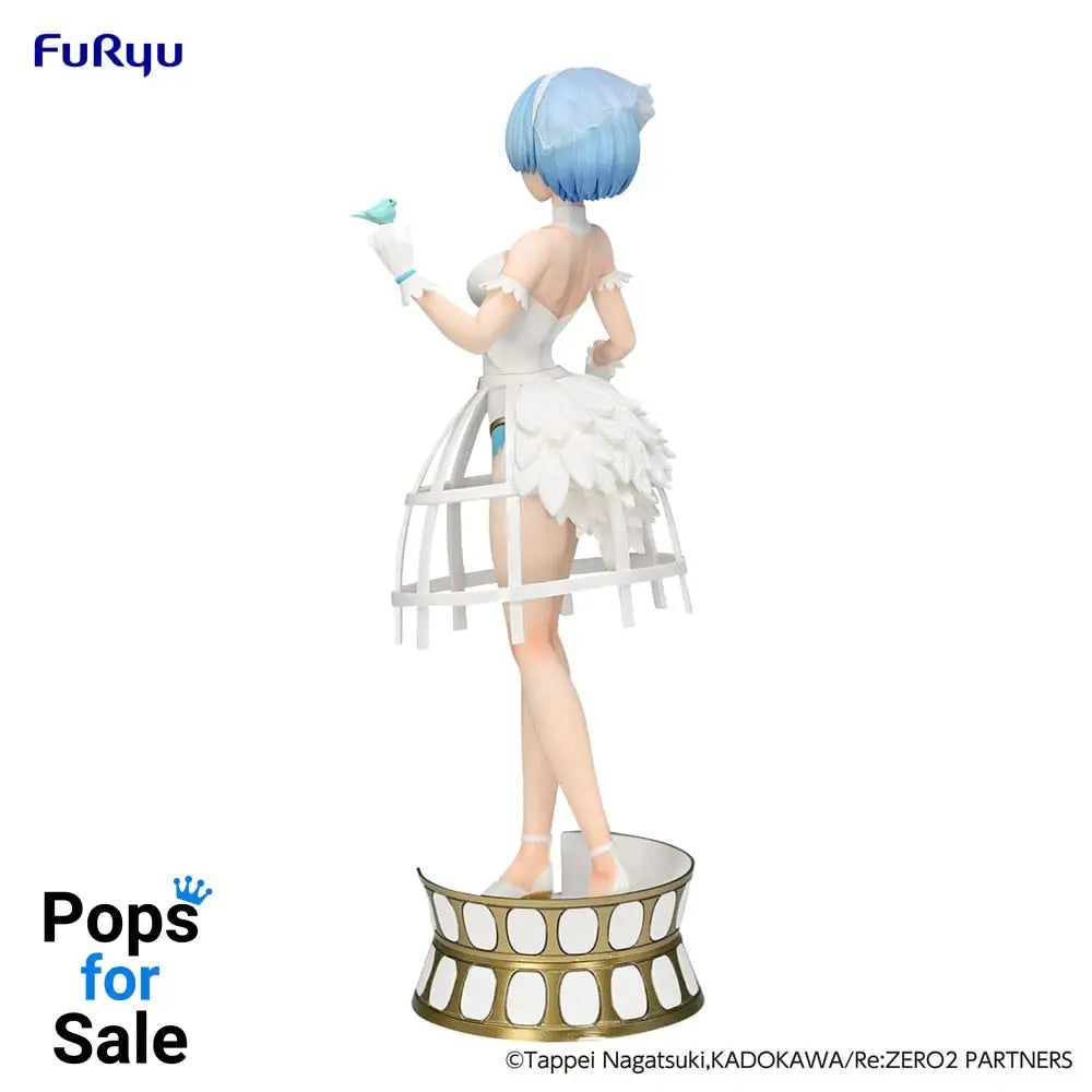 Re: Zero Exceed Creative PVC Statue Rem Cage Dress 22 cm