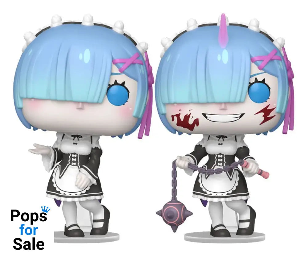 Re:ZERO POP! Animation Vinyl Figure Rem w/CH 9 cm Assortment (6)