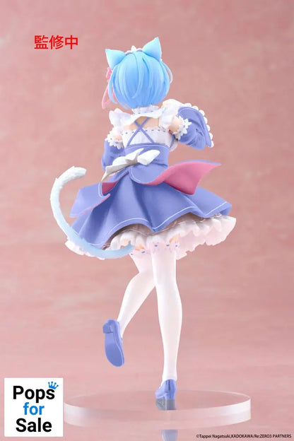 Re:Zero Starting Life in Another World Coreful PVC Statue Rem Cat Maid Ver. Renewal 18 cm