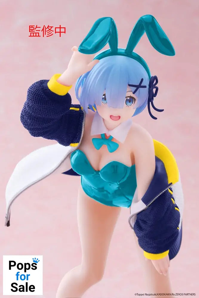 Re:Zero Starting Life in Another World Coreful PVC Statue Rem (Jacket Bunny Ver.) Renewal 18 cm