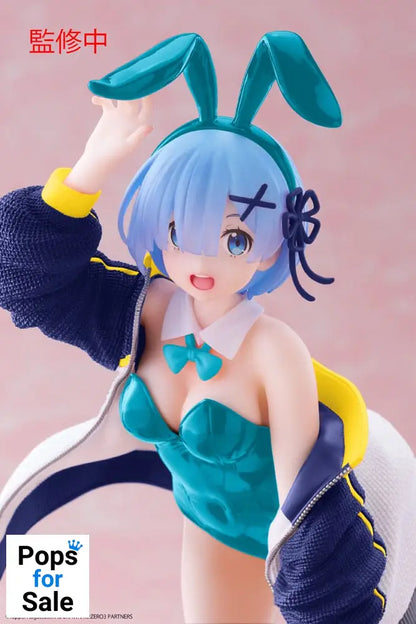 Re:Zero Starting Life in Another World Coreful PVC Statue Rem (Jacket Bunny Ver.) Renewal 18 cm