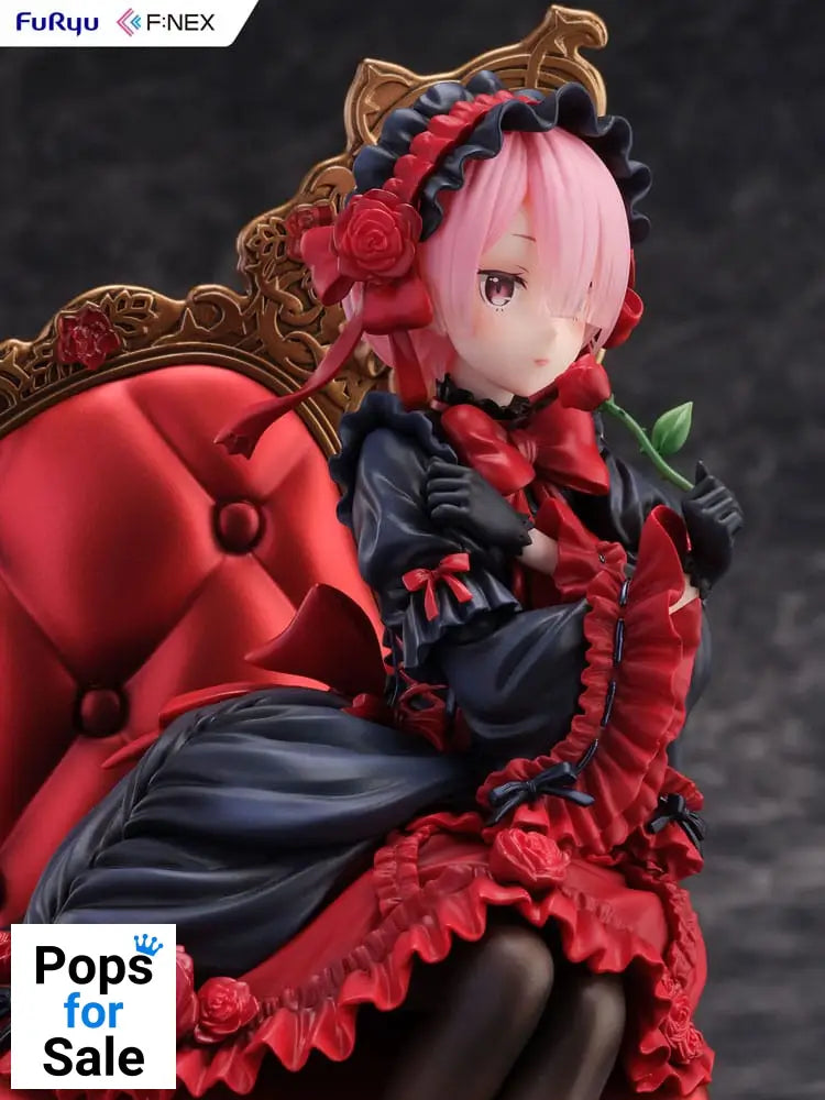 Re:ZERO -Starting Life in Another World F:NEX PVC Statue 1/7 Ram Gothic Ver. 20 cm Statues