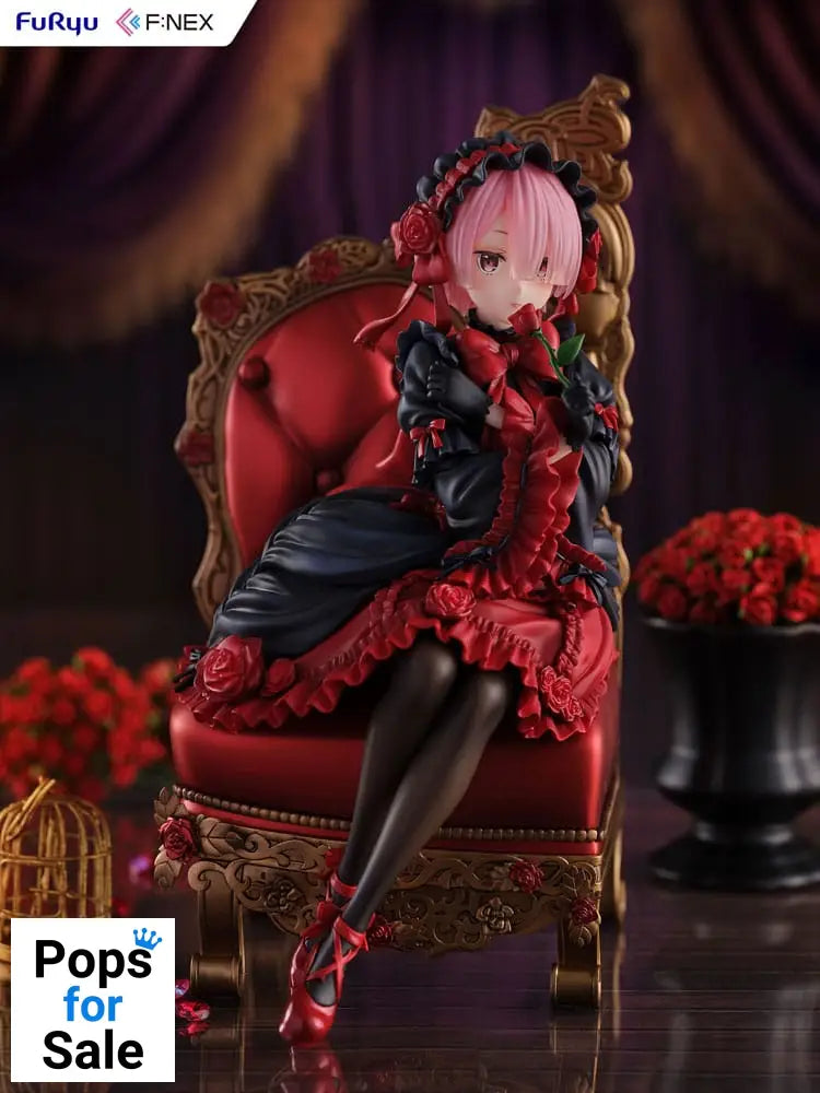 Re:ZERO -Starting Life in Another World F:NEX PVC Statue 1/7 Ram Gothic Ver. 20 cm
