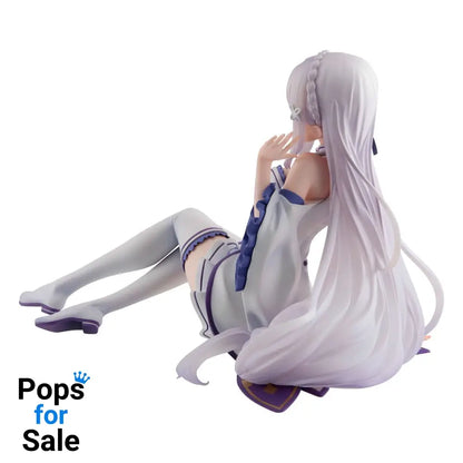 Re:ZERO Starting Life in Another World Melty Princess PVC Statue Emilia Palm Size 9 cm