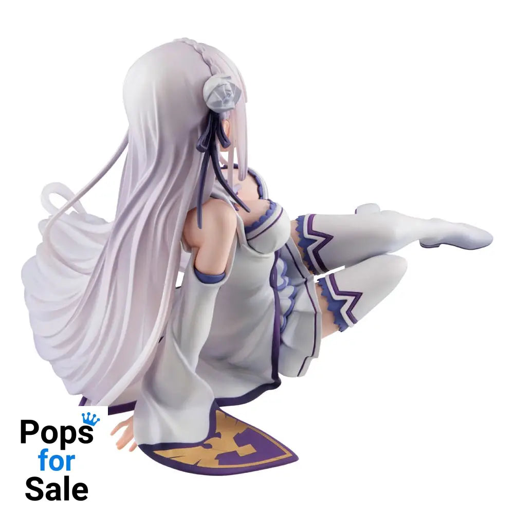 Re:ZERO Starting Life in Another World Melty Princess PVC Statue Emilia Palm Size 9 cm