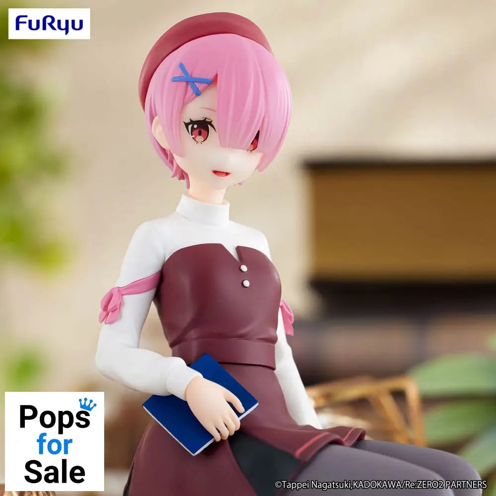 Re:Zero Starting Life in Another World Noodle Stopper PVC Statue Ram Book Girl Ver. 14 cm Statues