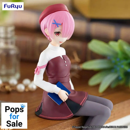 Re:Zero Starting Life in Another World Noodle Stopper PVC Statue Ram Book Girl Ver. 14 cm Statues