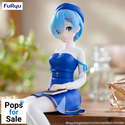 Re:Zero Starting Life in Another World Noodle Stopper PVC Statue Rem Book Girl Ver. 15 cm