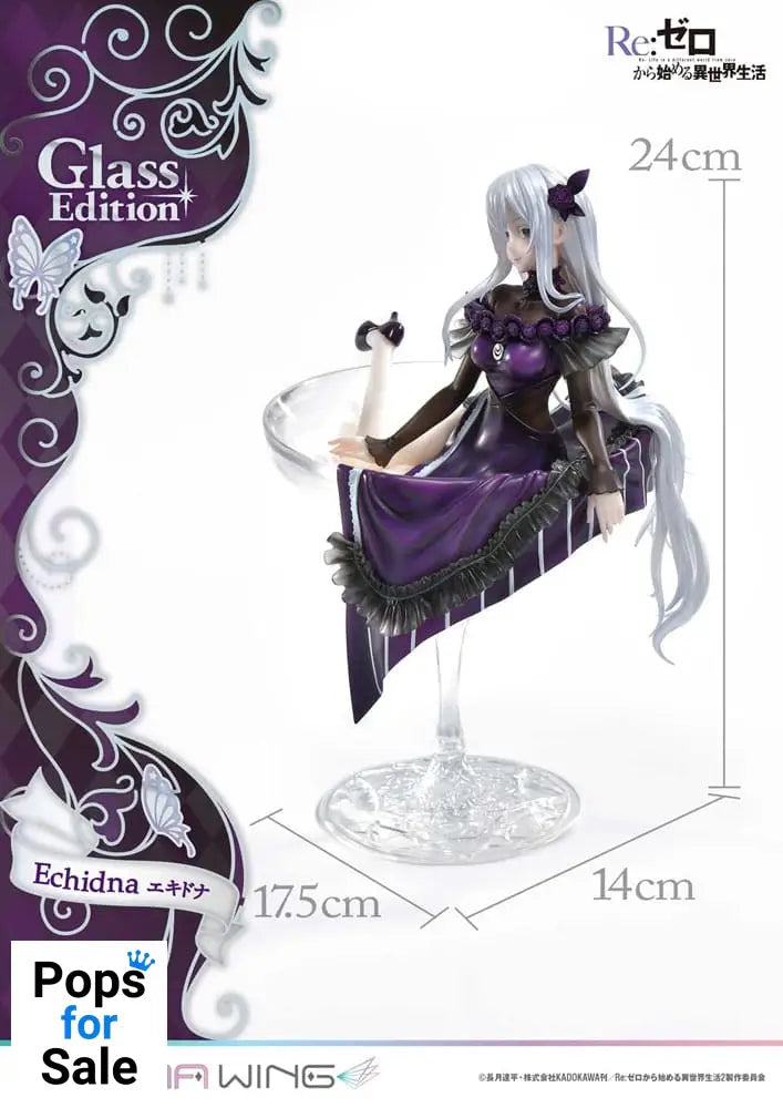 Re:ZERO Starting Life in Another World Prisma Wing PVC Statue 1/7 Echidna Glass Edition 24 cm