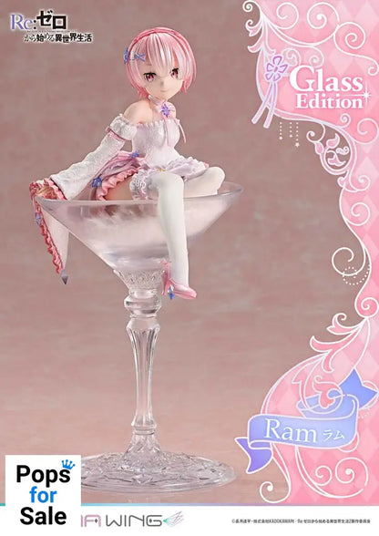 Re:ZERO Starting Life in Another World Prisma Wing PVC Statue 1/7 Ram Glass Edition 24 cm