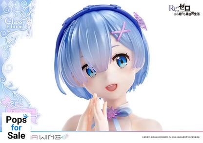 Re:Zero - Starting Life in Another World Prisma Wing PVC Statue 1/7 Rem Glass Edition 23 cm