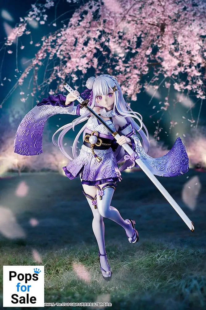 Re:ZERO -Starting Life in Another World- PVC Statue 1/7 Emilia Combat Outfit ver. 24 cm