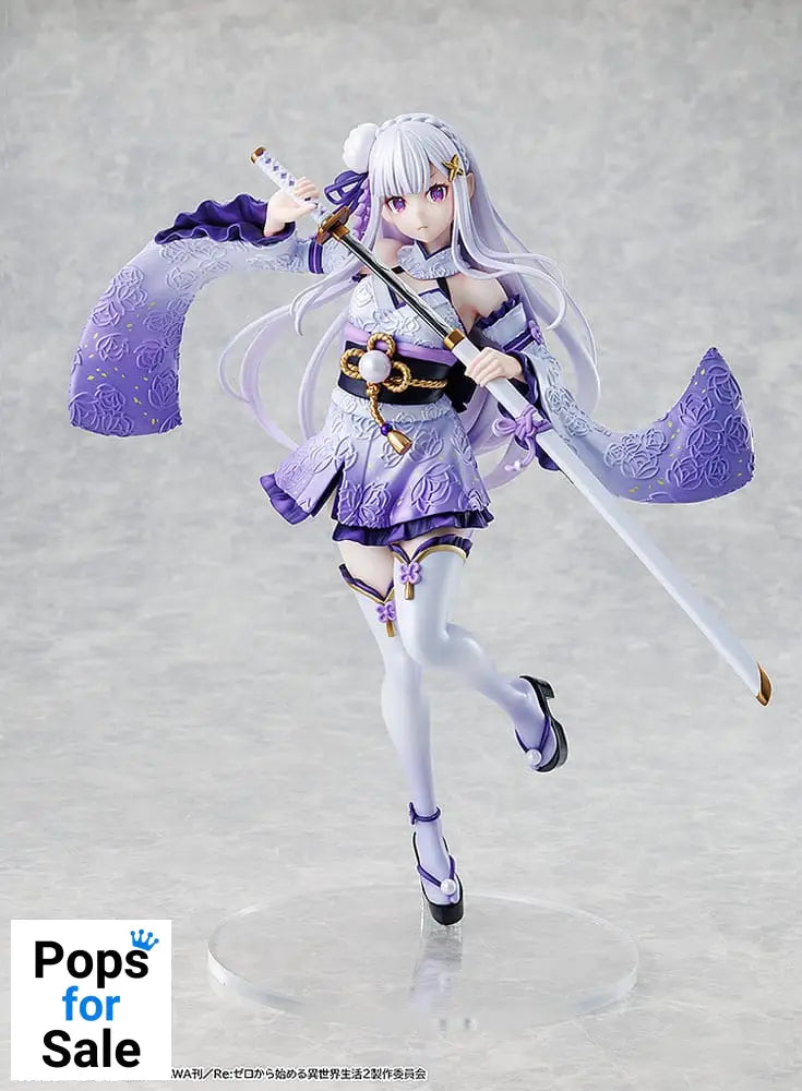 Re:ZERO -Starting Life in Another World- PVC Statue 1/7 Emilia Combat Outfit ver. 24 cm