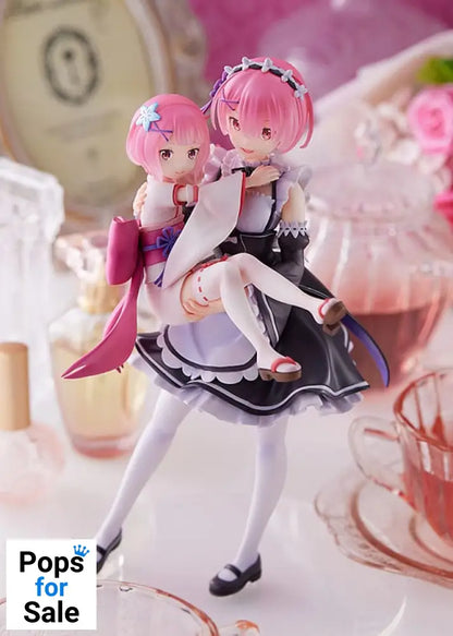 Re:Zero Starting Life in Another World PVC Statue 1/7 Ram & Childhood Ram 23 cm