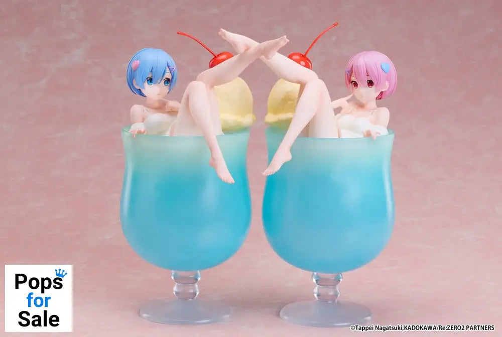 Re:Zero Starting Life in another World PVC Statue 1/7 Ram Cream Soda Ver. 21 cm