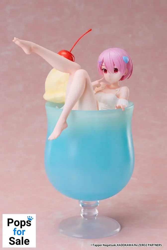 Re:Zero Starting Life in another World PVC Statue 1/7 Ram Cream Soda Ver. 21 cm