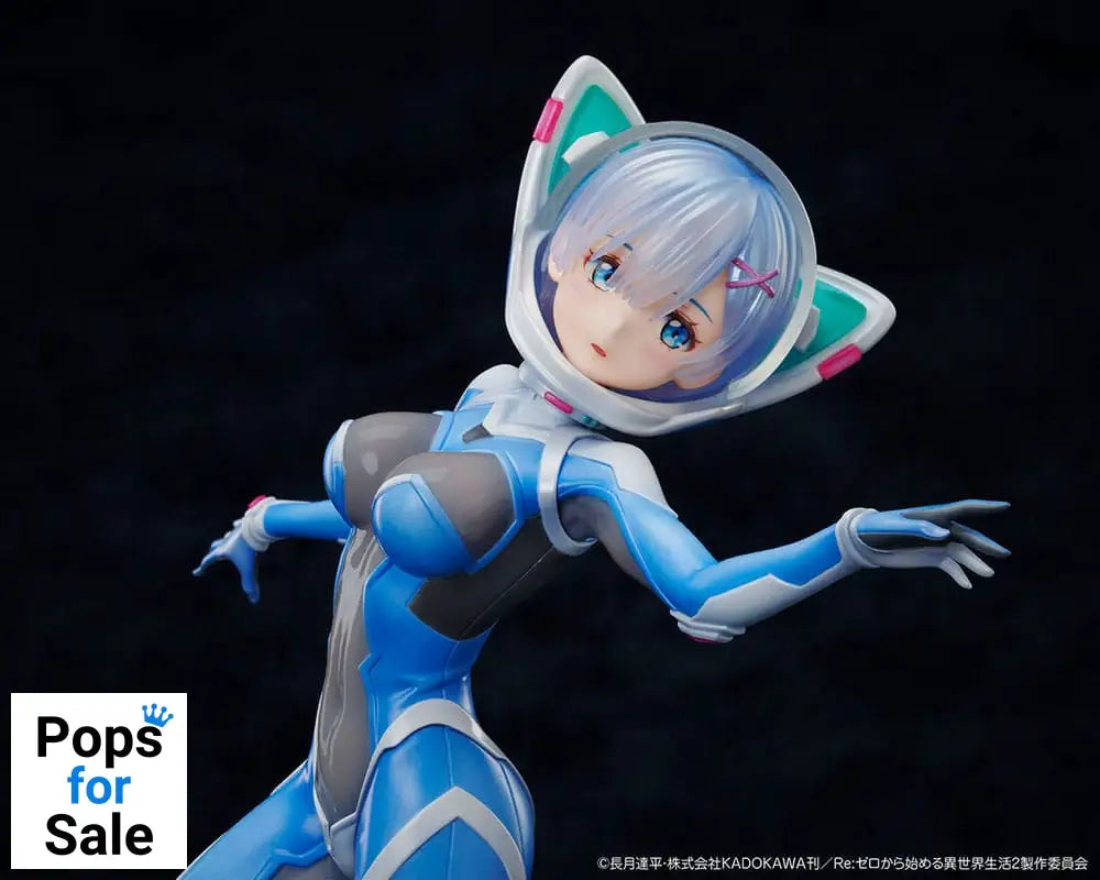 Re:Zero Starting Life in Another World PVC Statue 1/7 Rem A×A SF Space Suit 26 cm Statues