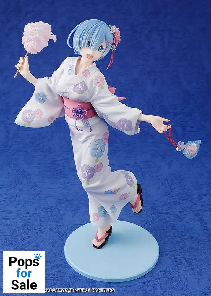 Re:ZERO -Starting Life in Another World- PVC Statue 1/8 Rem Yukata Ver. Renewal Package Edition 23 cm