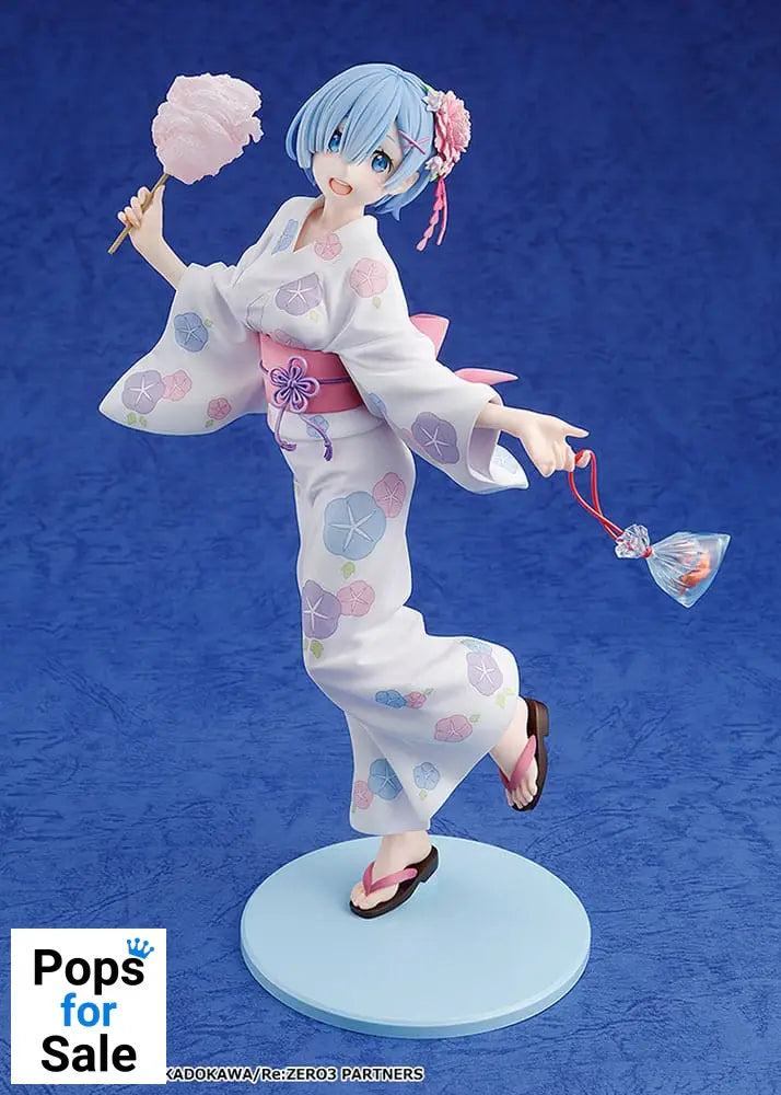 Re:ZERO -Starting Life in Another World- PVC Statue 1/8 Rem Yukata Ver. Renewal Package Edition 23 cm
