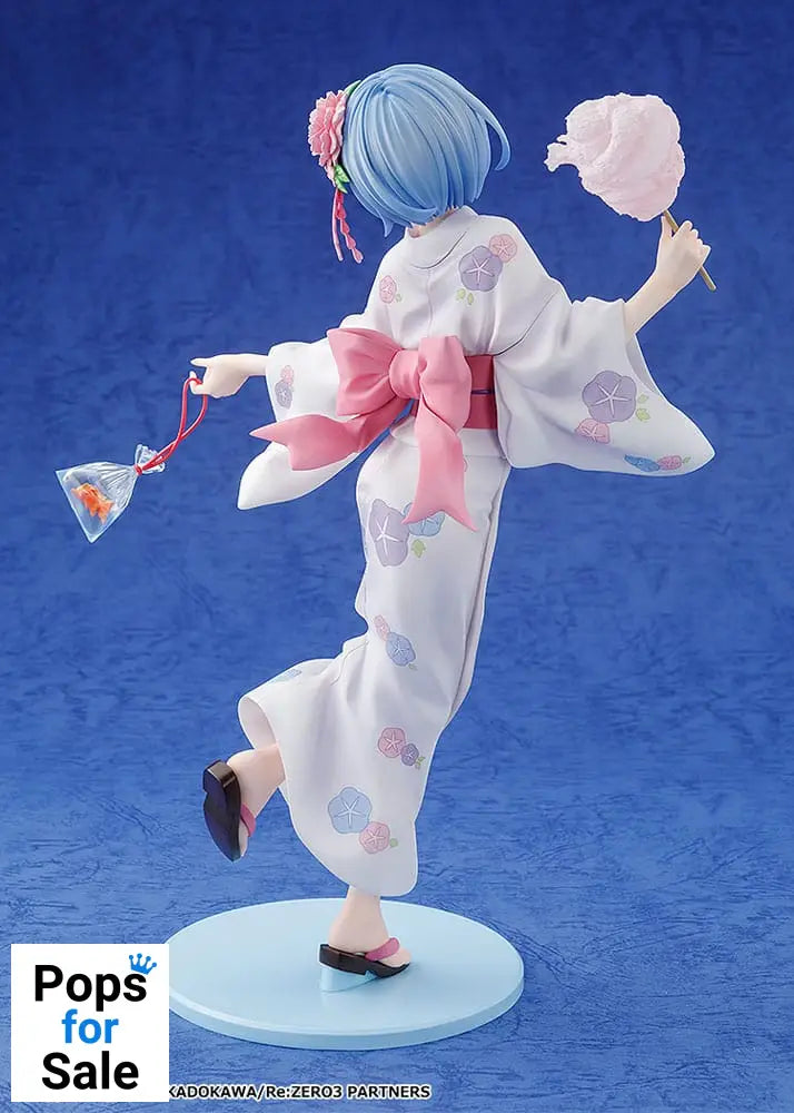 Re:ZERO -Starting Life in Another World- PVC Statue 1/8 Rem Yukata Ver. Renewal Package Edition 23 cm